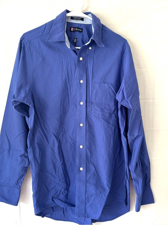 Chaps Other - NWOT Chaps Blue ClassIc Fit Oxford Wrinkle Free Button Down Shirt SZ M 15-151/2